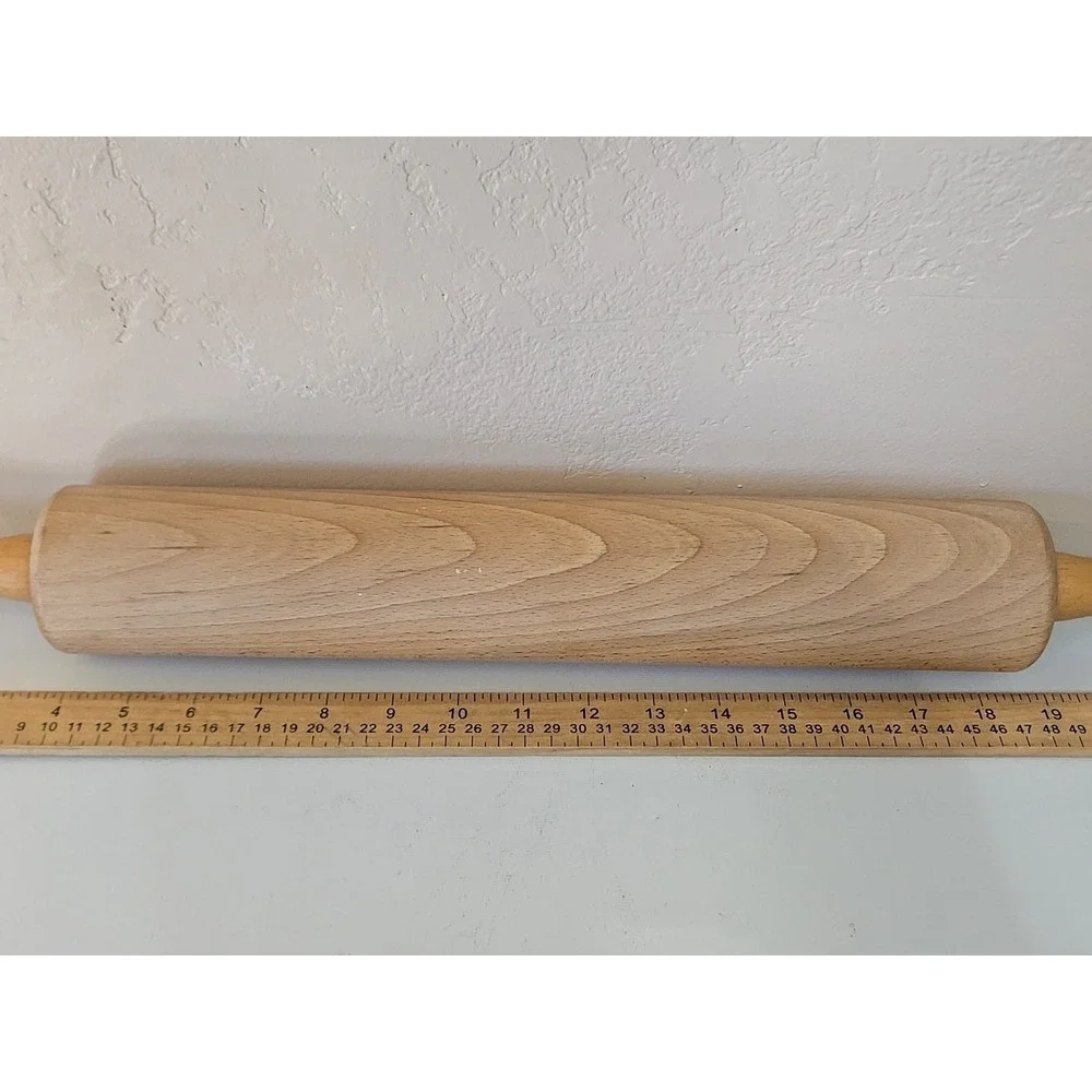 Vtg Danish Wood Rolling Pin 15